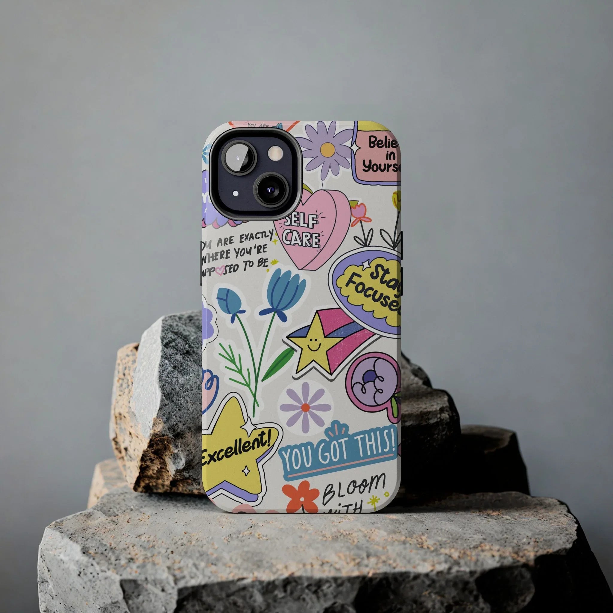 Motivational Phone Case (Apple & Android) - Pink Sweetheart