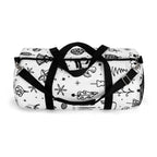 Black and White Christmas Duffel Bag
