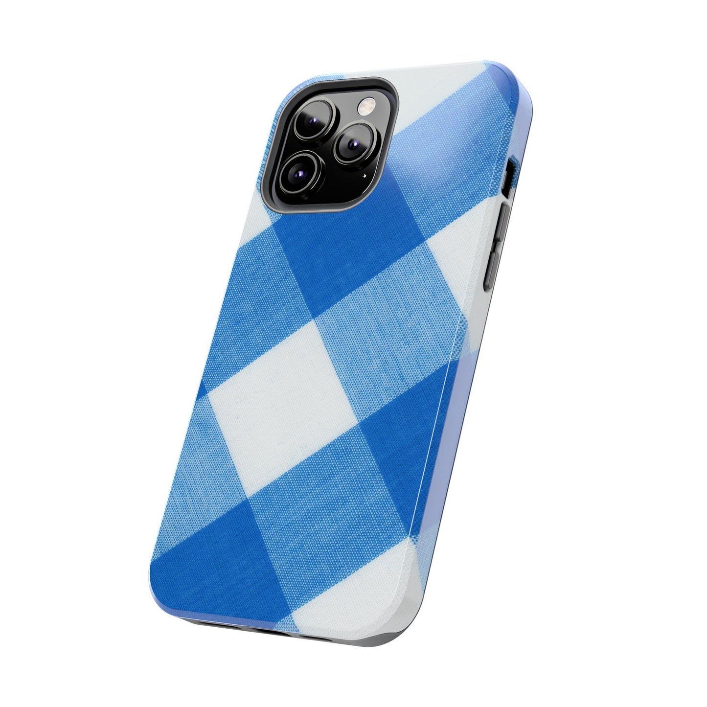 Classic Blue Gingham Phone Case