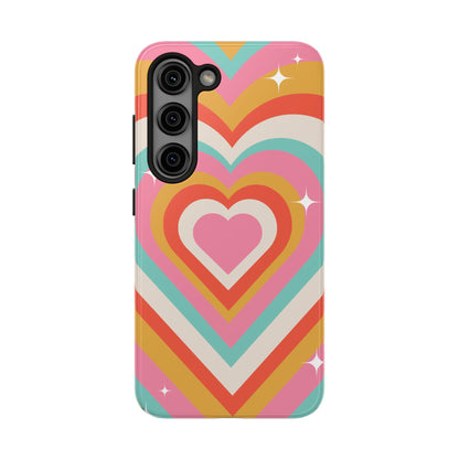 Psychedelic Hearts Phone Case