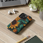 Dark Sunflower Phone Case (Apple & Android)