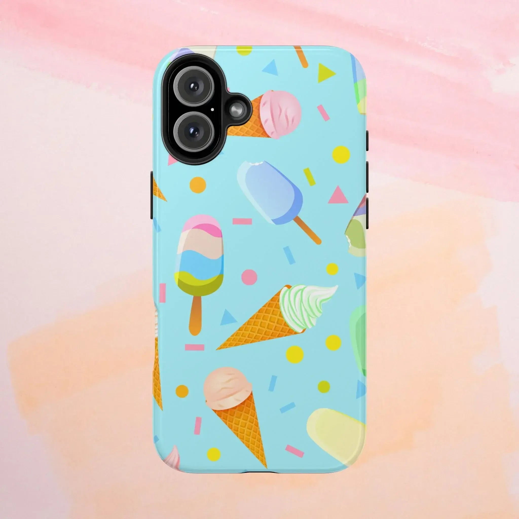Ice Cream Festival Phone Case (Apple & Android) - Pink Sweetheart