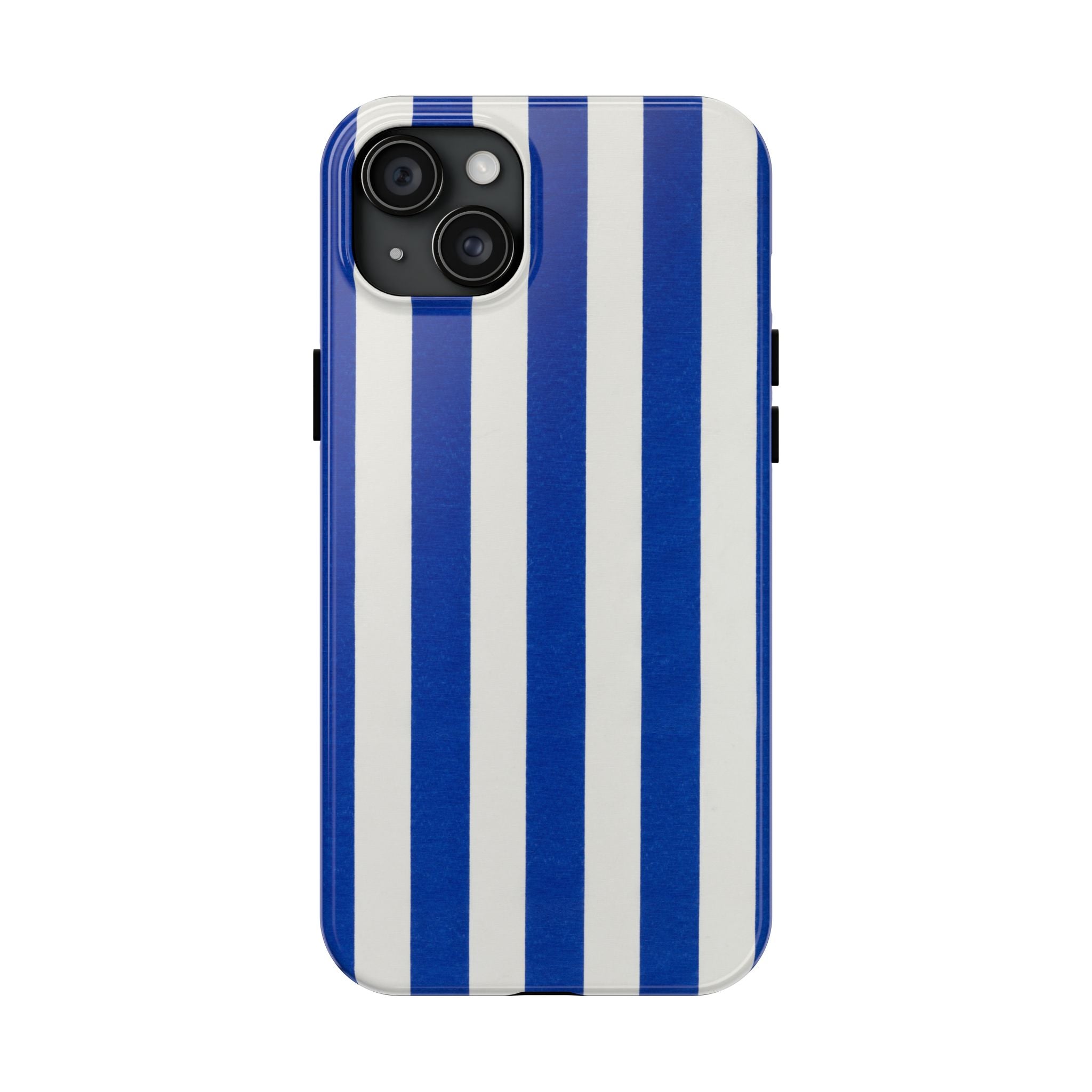 Blue & White Stripes Phone Case (Apple & Android)