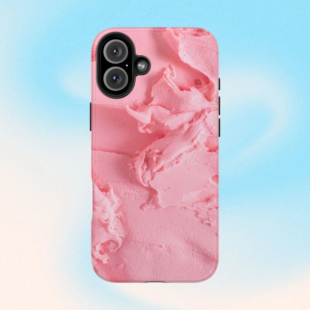 Yummy Pink Frosting Phone Case (Apple & Android) - Pink Sweetheart