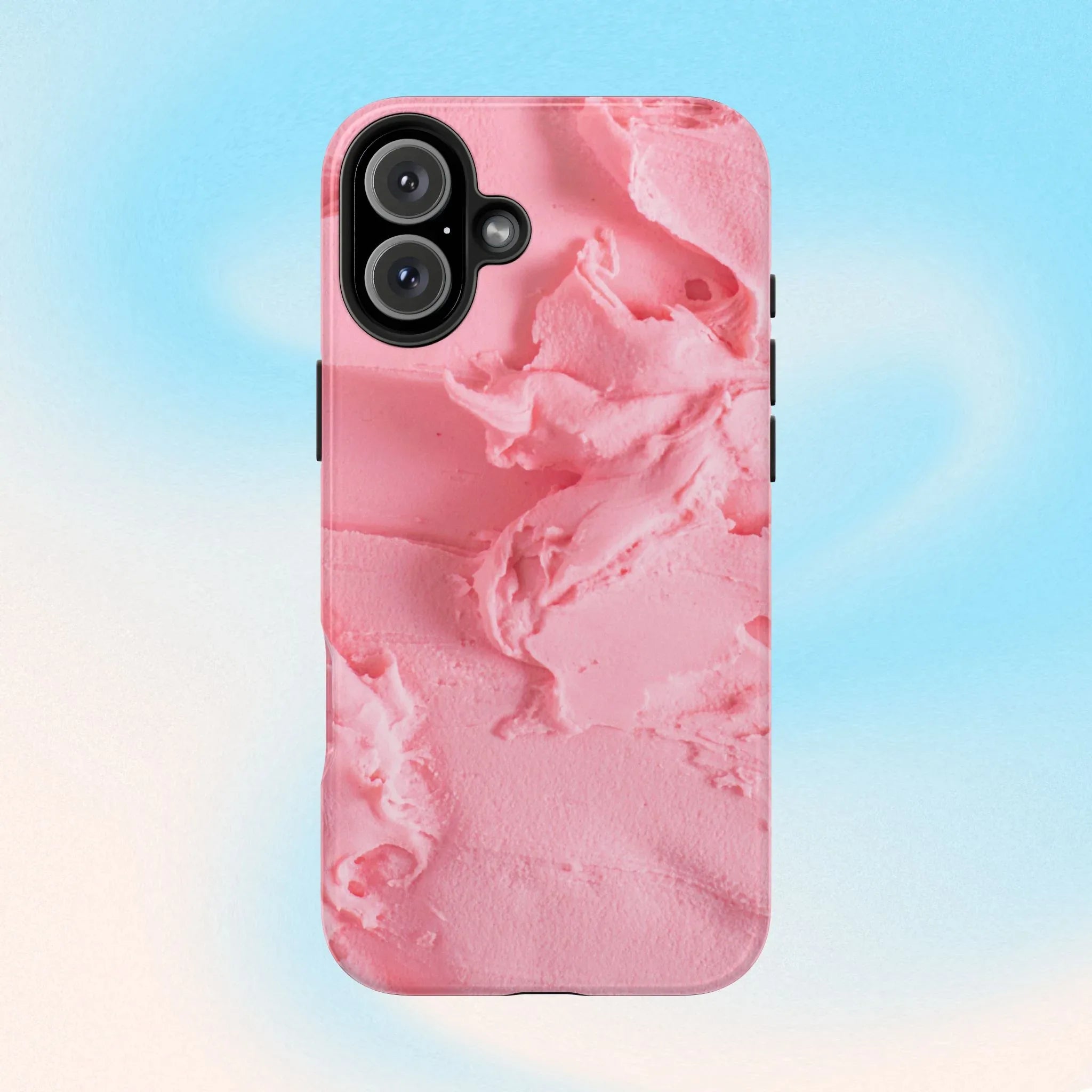 Yummy Pink Frosting Phone Case (Apple & Android) - Pink Sweetheart