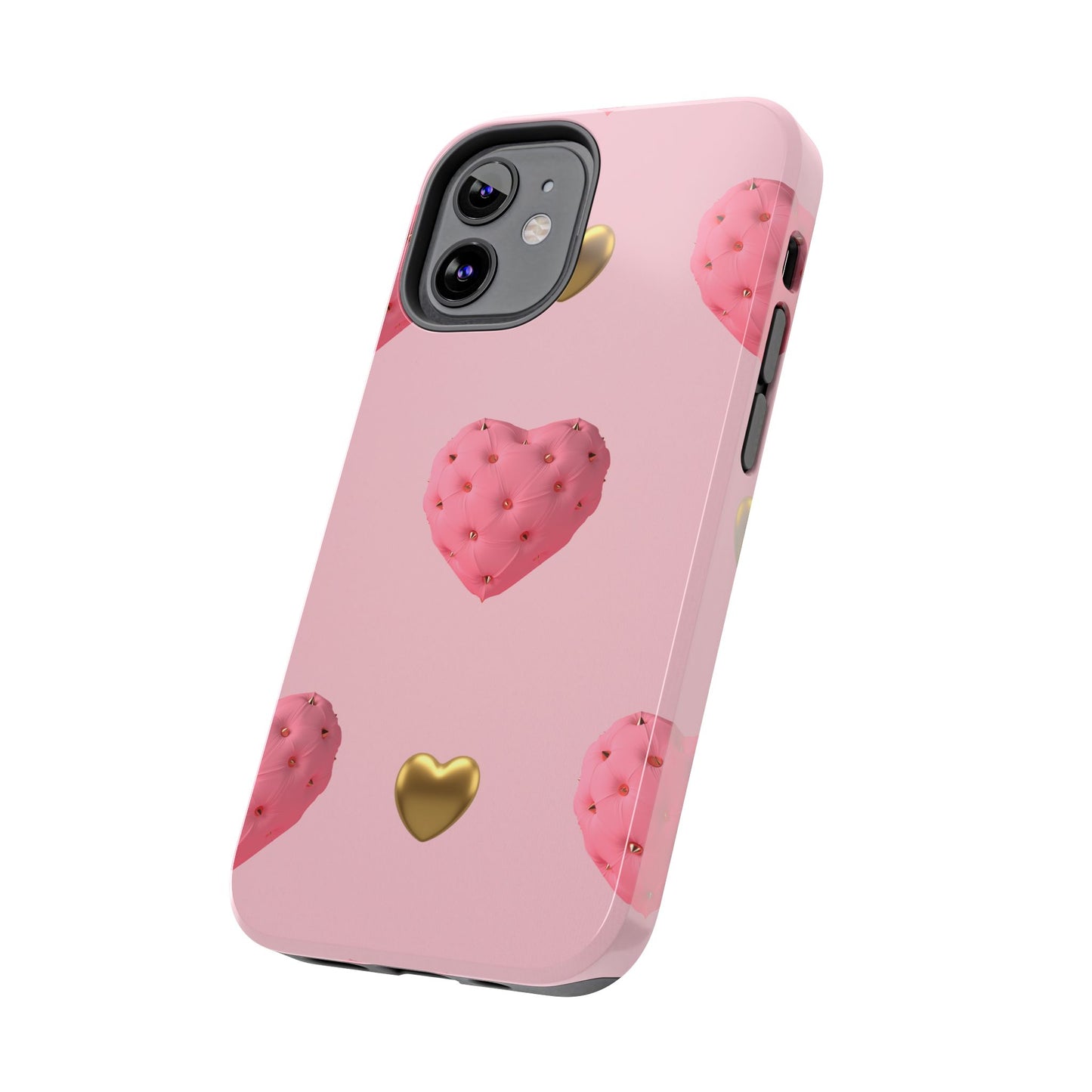 Heart of Gold Pink Phone Case