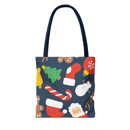 Jolly Christmas Pattern Tote Bag