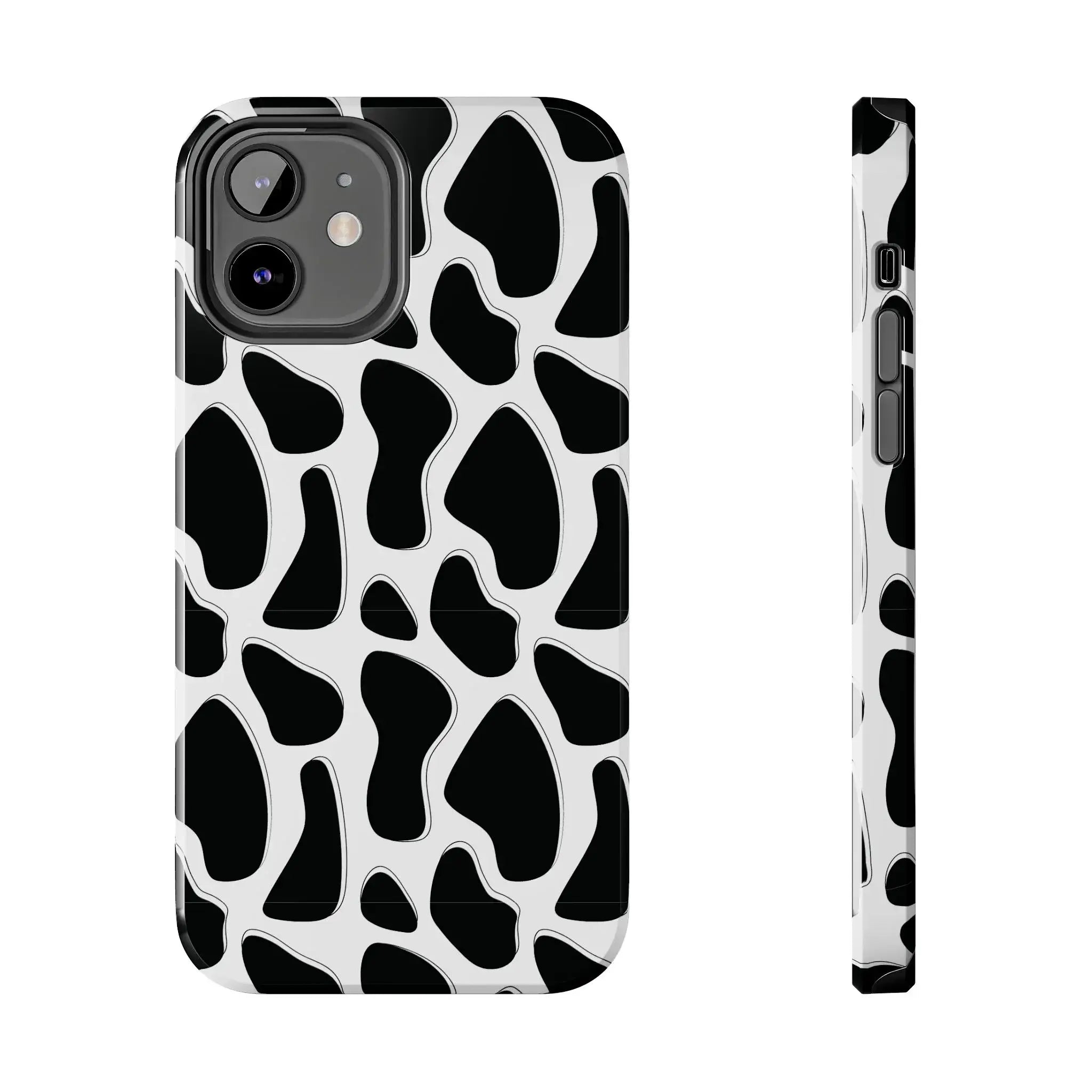 Spotted Animal Print Phone Case (Apple & Android) - Pink Sweetheart