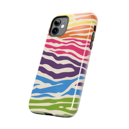 Rainbow Zebra Phone Case