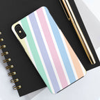 Pretty Pastel Lines Phone Case (Apple & Android)