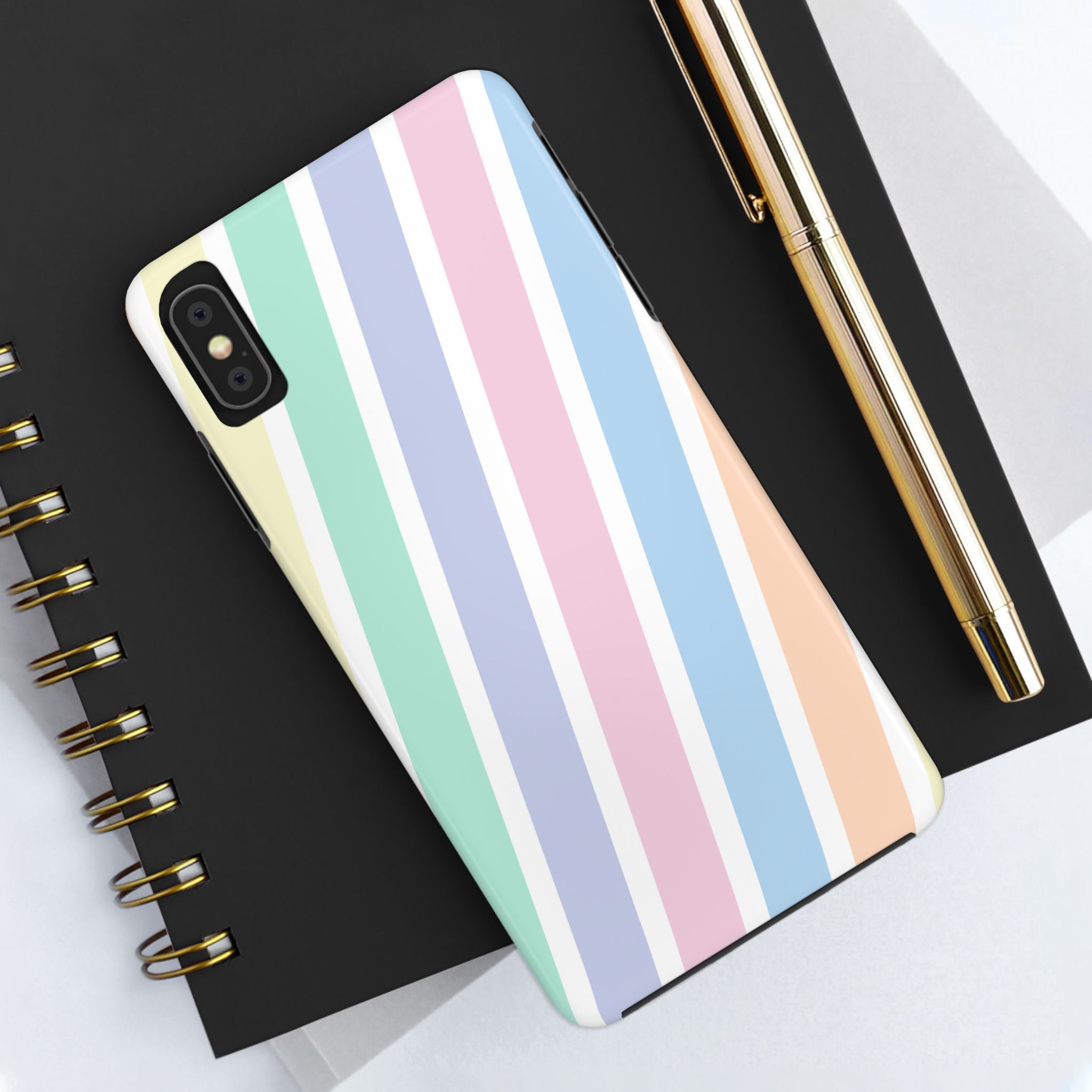 Pretty Pastel Lines Phone Case (Apple & Android)