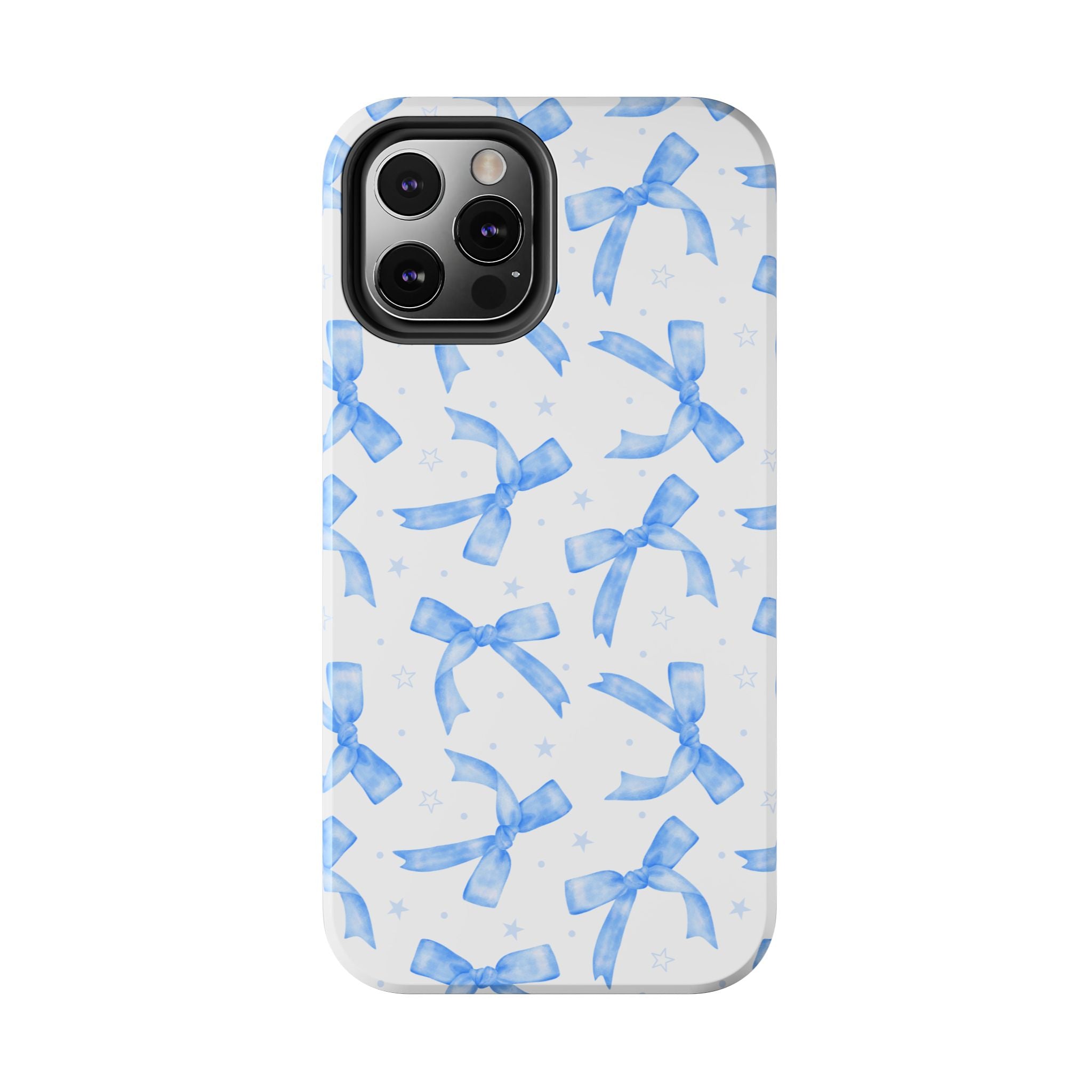 Lacey Baby Blue Ribbons Phone Case (Apple & Android)
