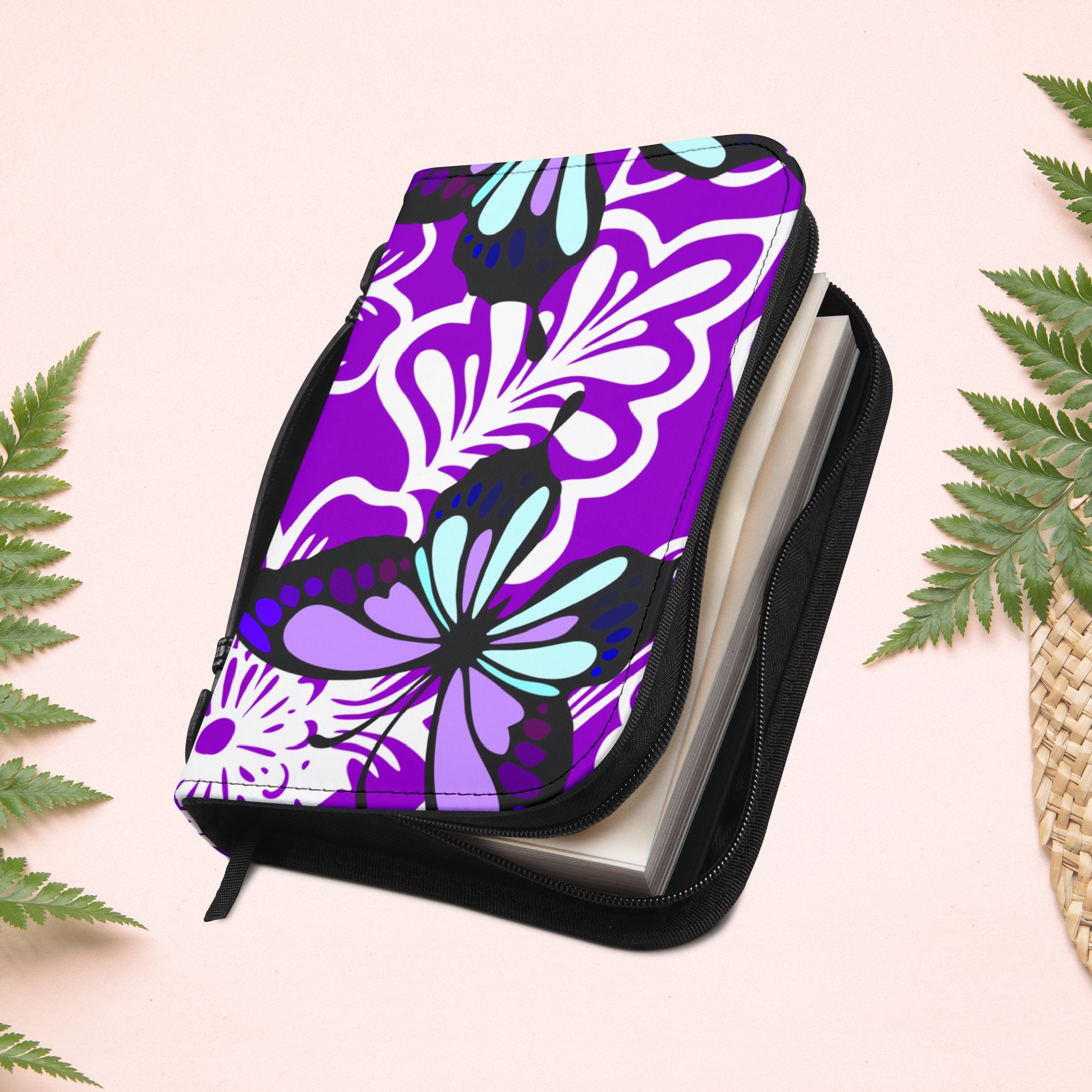 Purple Amethyst Butterfly Book Cover