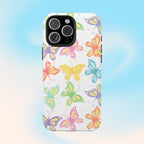 Busy Butterflies Phone Case (Apple & Android) - Pink Sweetheart