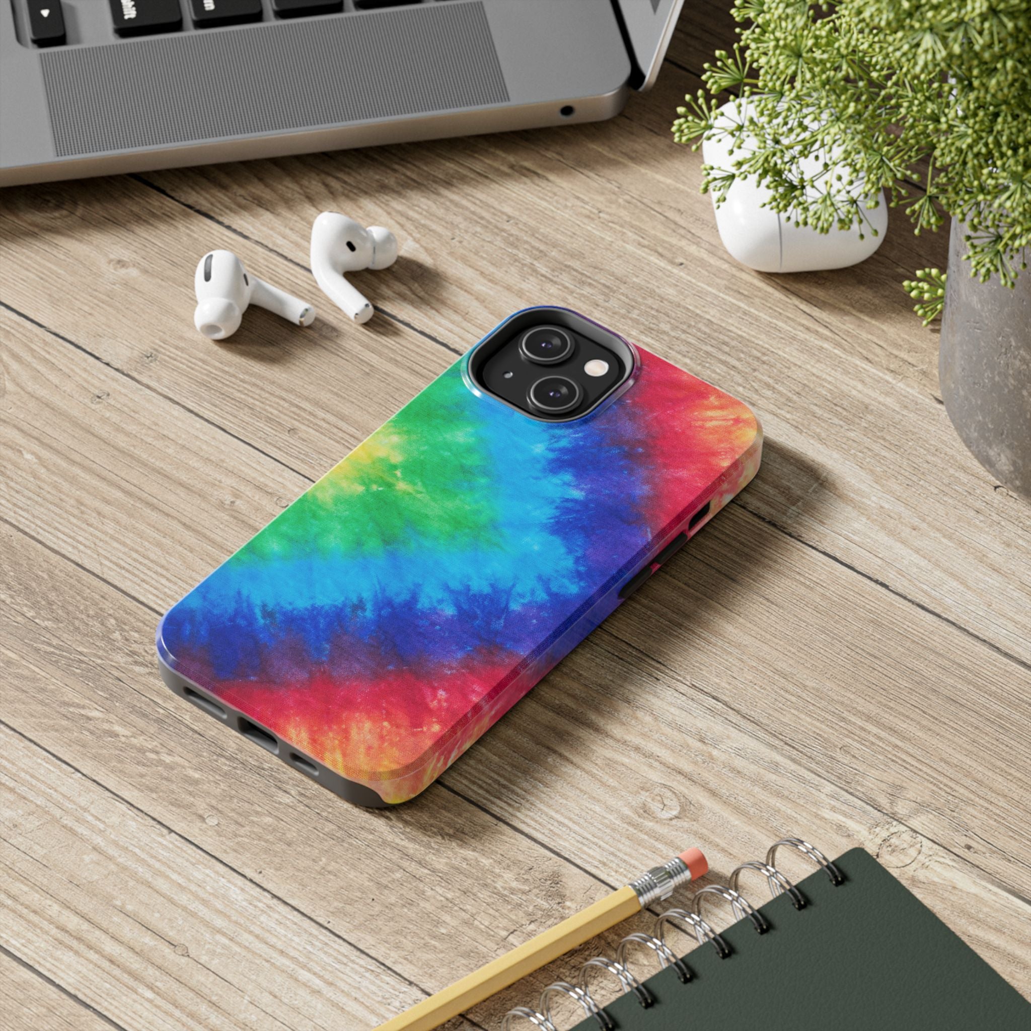 Rainbow Tie Dye Phone Case (Apple & Android)