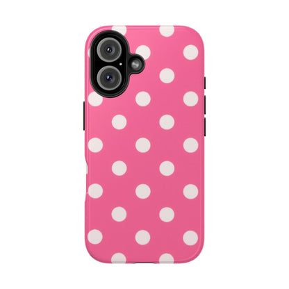 Pink Polka Dot Phone Case