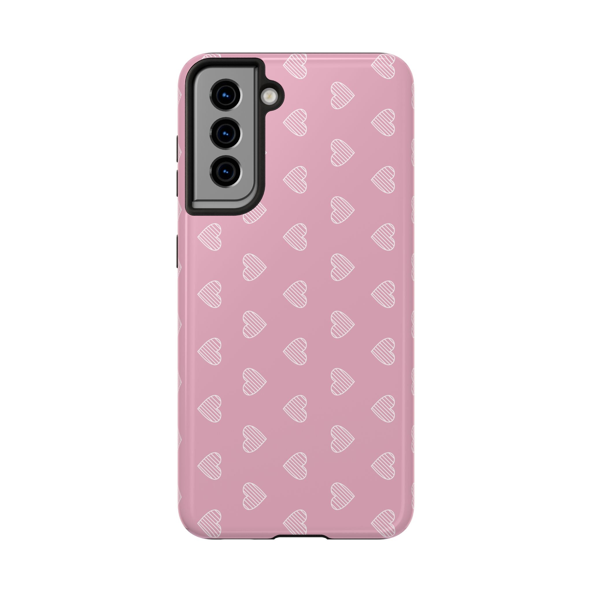 Infinite Pink Hearts Phone Case (Apple & Android)