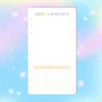 Single Page Saving Challenges & Trackers Inserts - A6