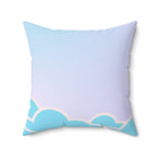 Bouncy Clouds Square Pillow