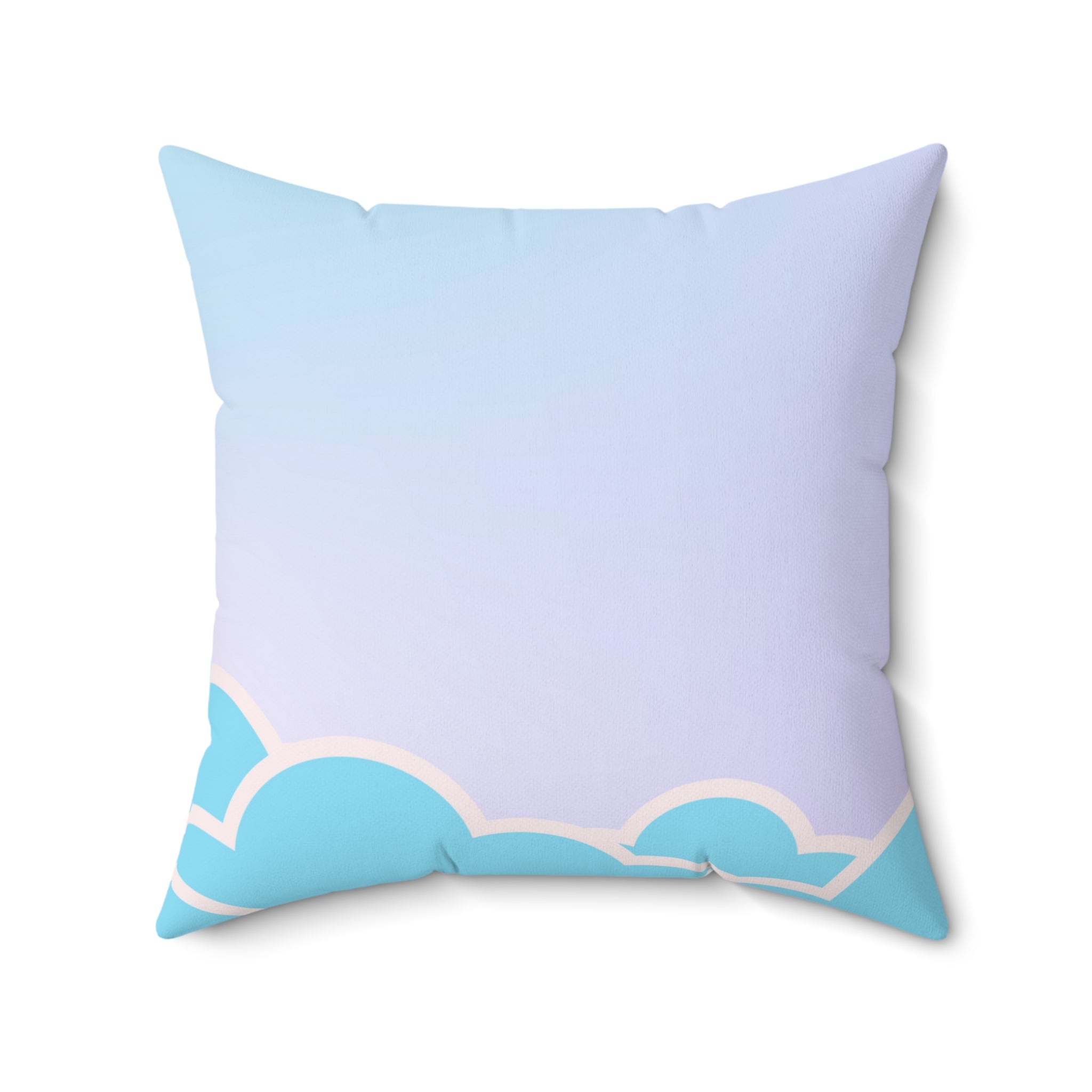 Bouncy Clouds Square Pillow