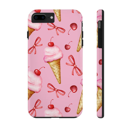 Cherry on Top Ice Cream Phone Case