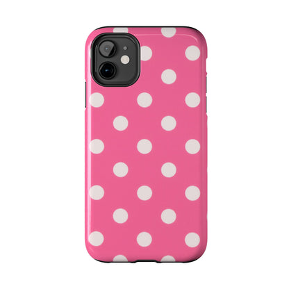 Pink Polka Dot Phone Case