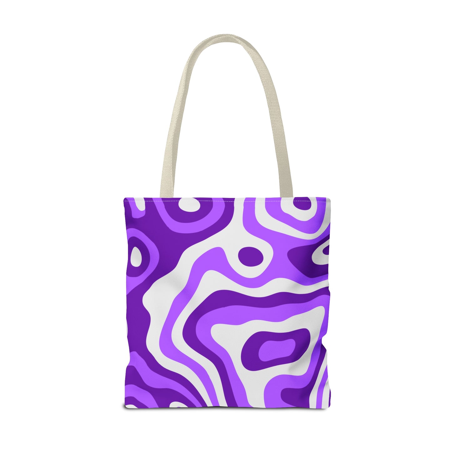 Groovy Purple Lava Tote Bag