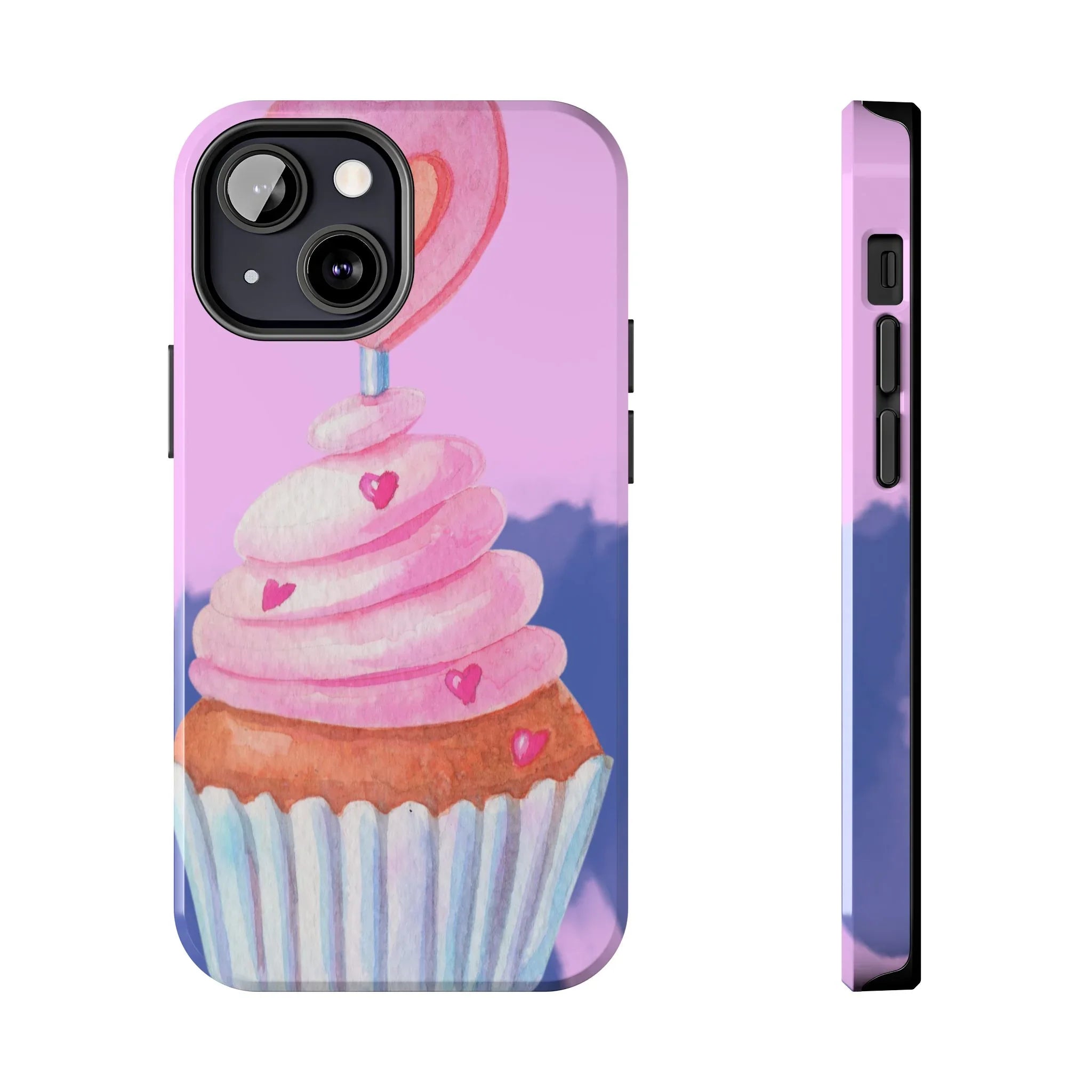 Cutie Cupcake Phone Case (Apple & Android) - Pink Sweetheart