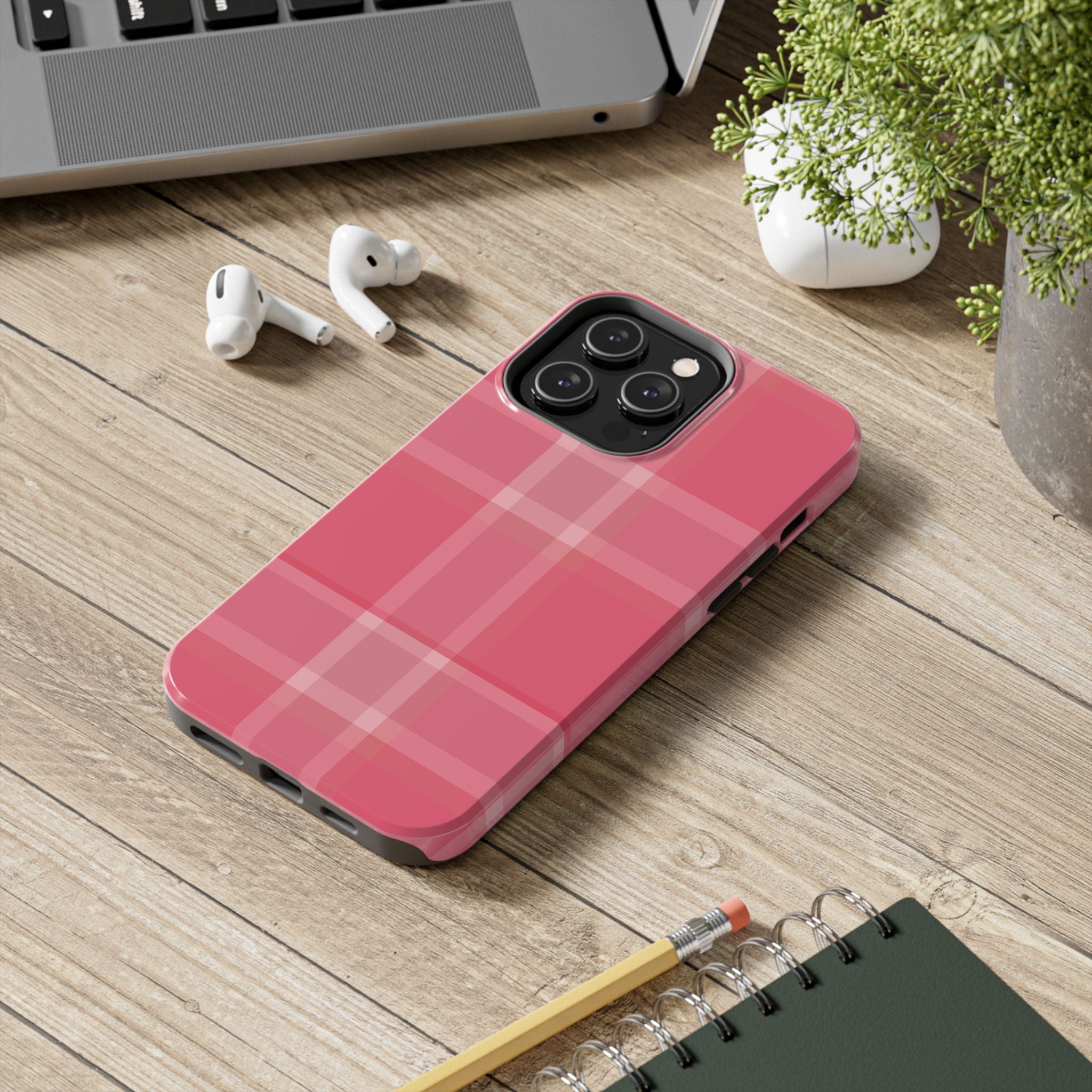 Easter Plaid Pattern Phone Case (Apple & Android)