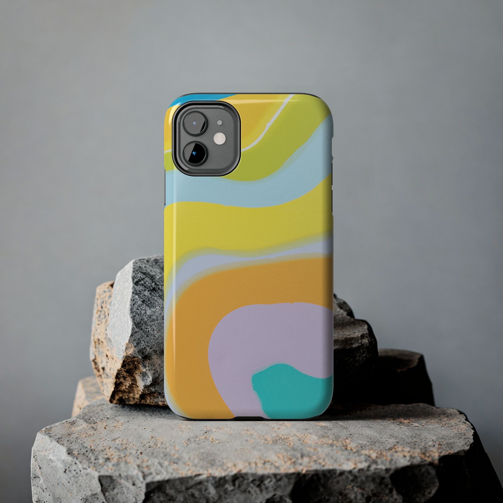 Colorful Pastel Marble Pattern Phone Case (Apple & Android)