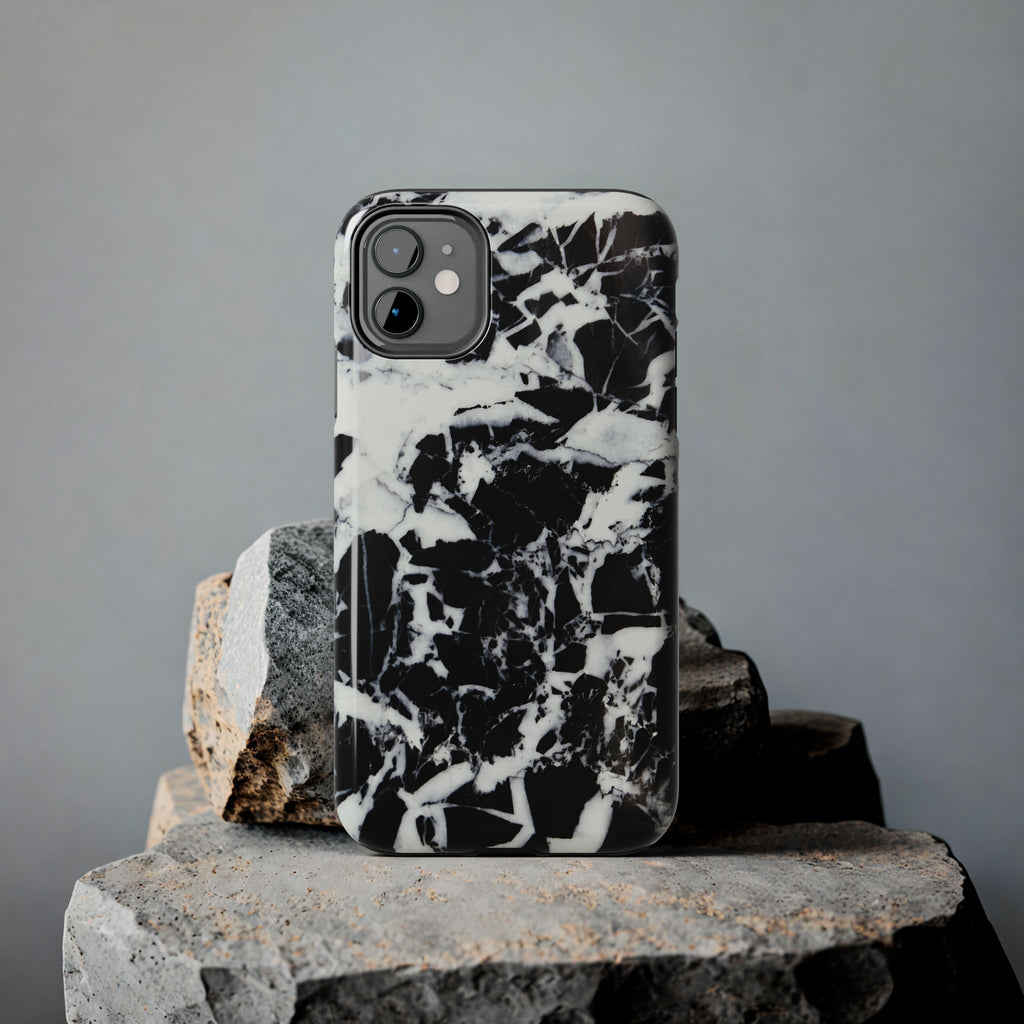 Black & White Shattered Phone Case (Apple & Android)