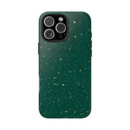 Emerald Gold Flecked Phone Case (Apple & Android)