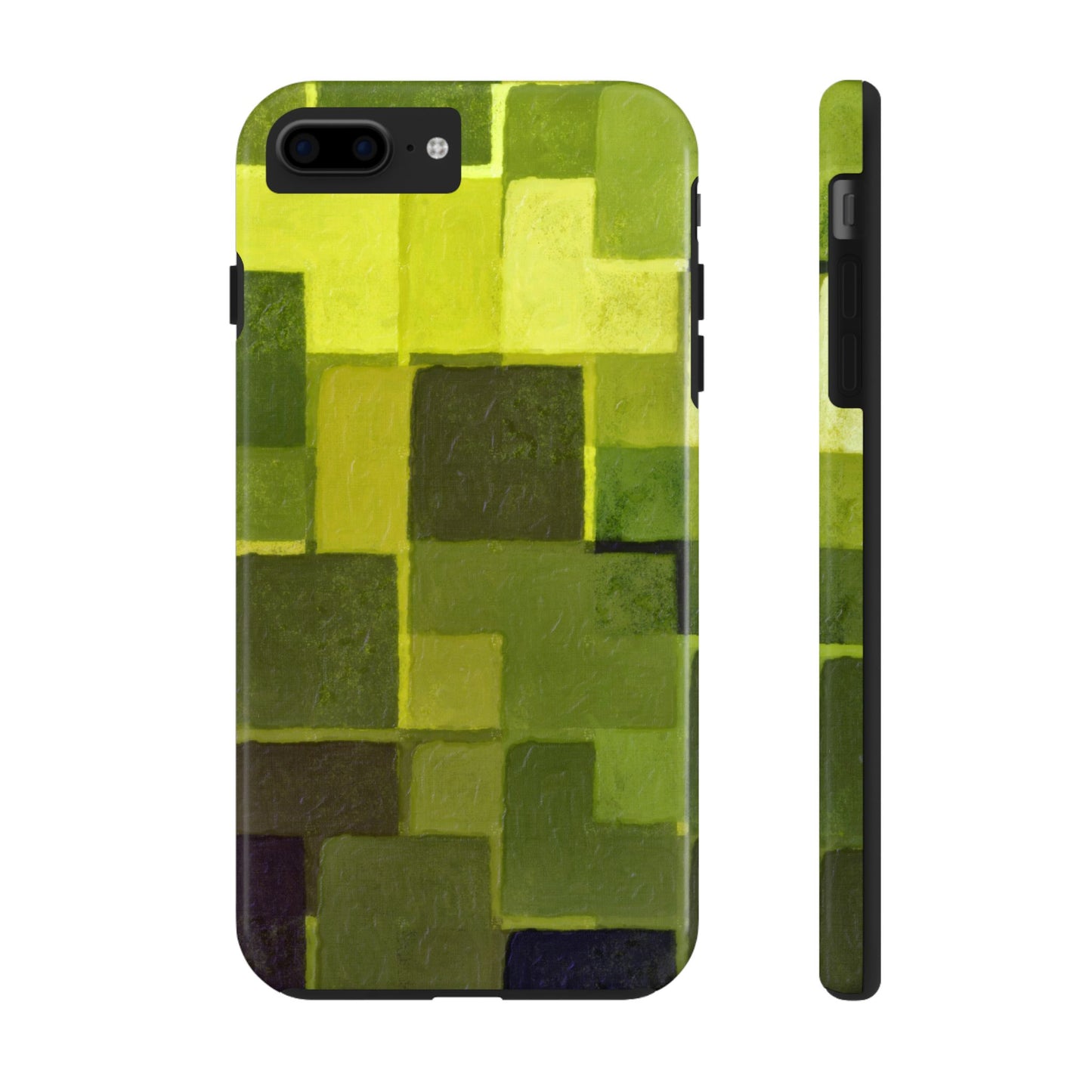 Chartreuse Patchwork Phone Case