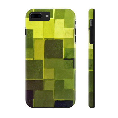 Chartreuse Patchwork Phone Case