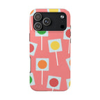 Lollipop Candy Phone Case (Apple & Android) - Pink Sweetheart