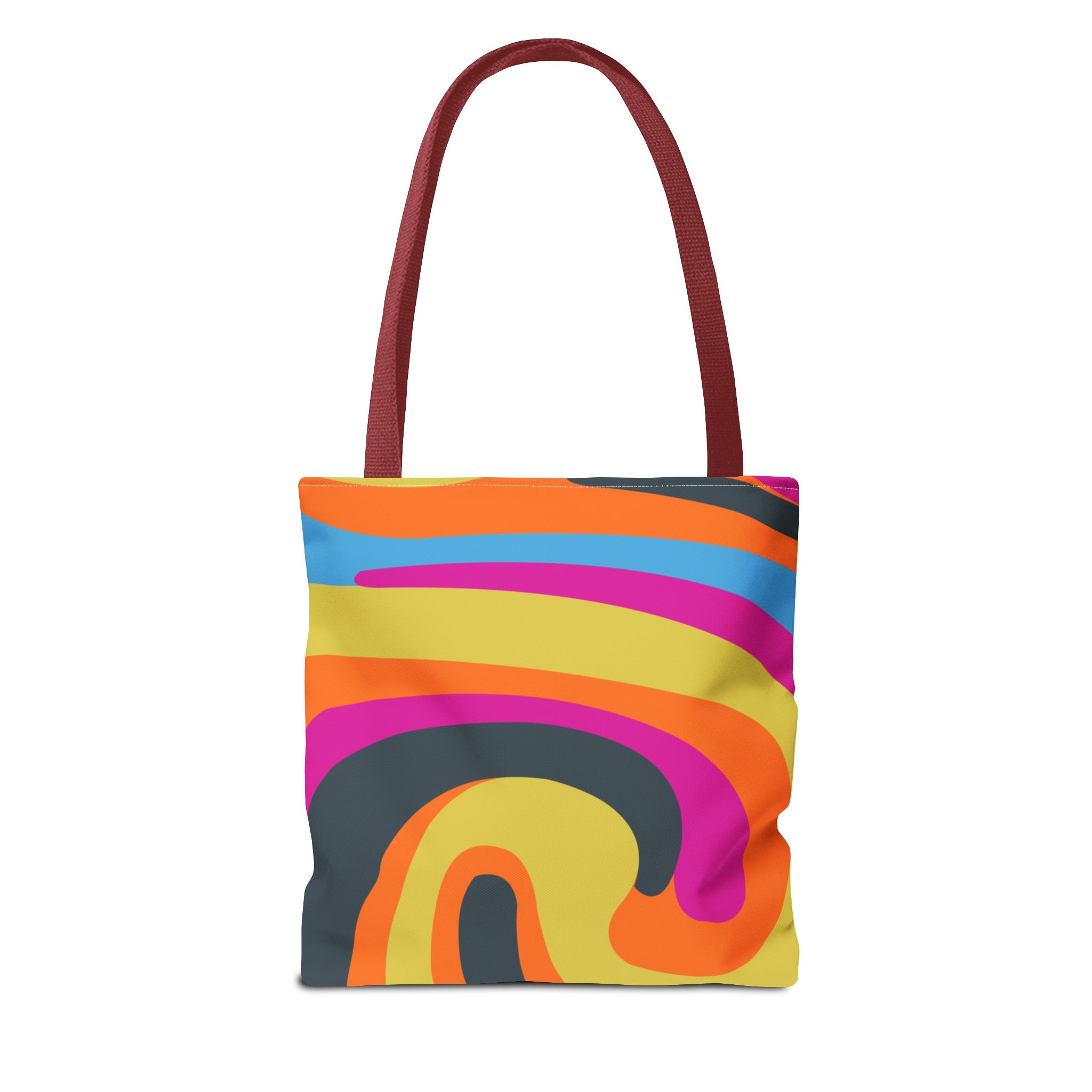 Funky Groove Swirl Tote Bag