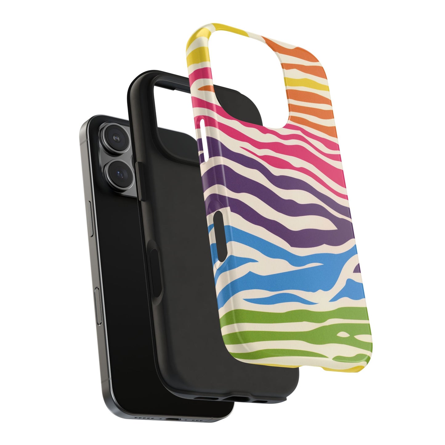 Rainbow Zebra Phone Case