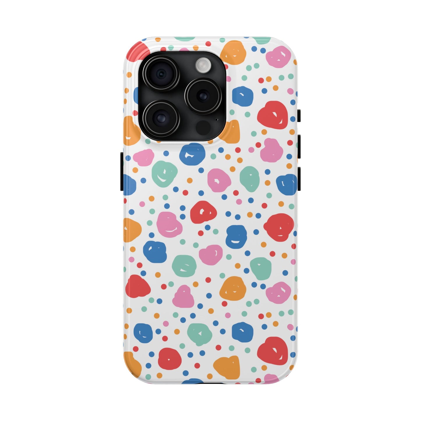 Seamless Hand Drawn Polka Phone Case