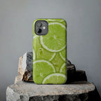 Green Citrus Lime Phone Case (Apple & Android) - Pink Sweetheart
