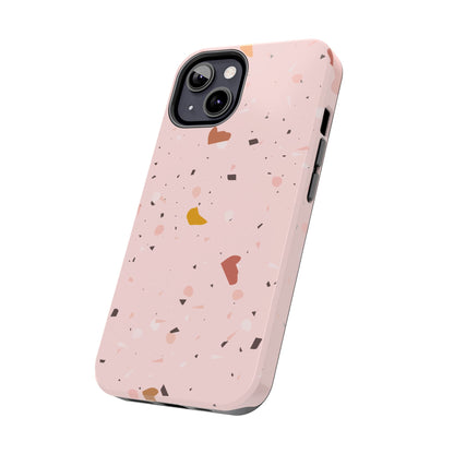 Pink Terrazzo Phone Case