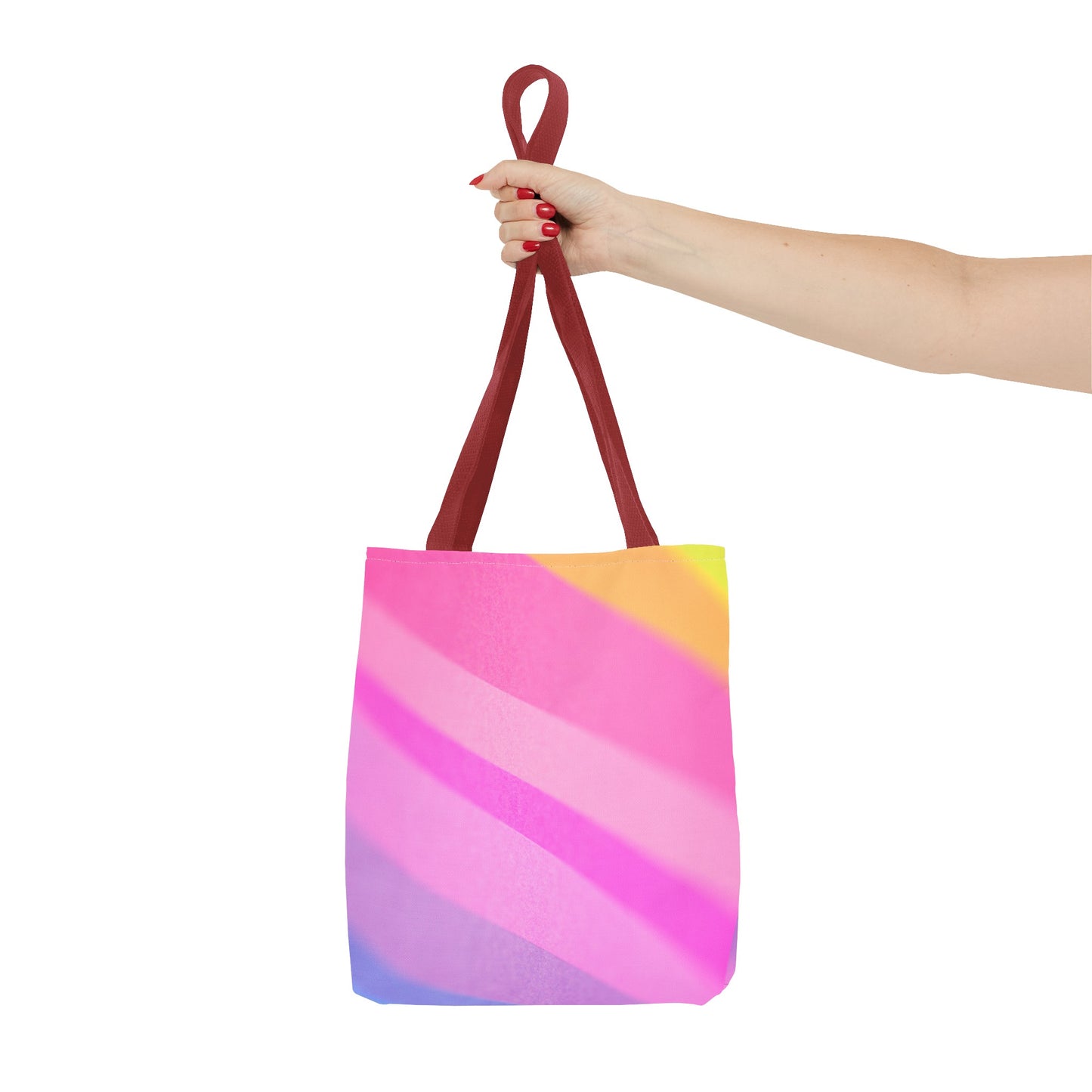 Blurred Rainbow Sectrum Tote Bag