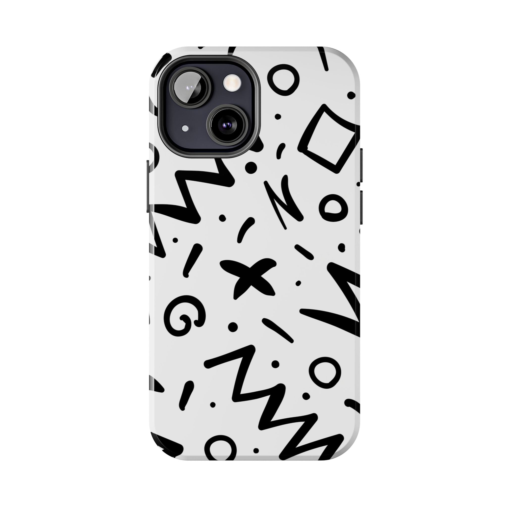 Abstract Memphis Pattern Phone Case (Apple & Android)