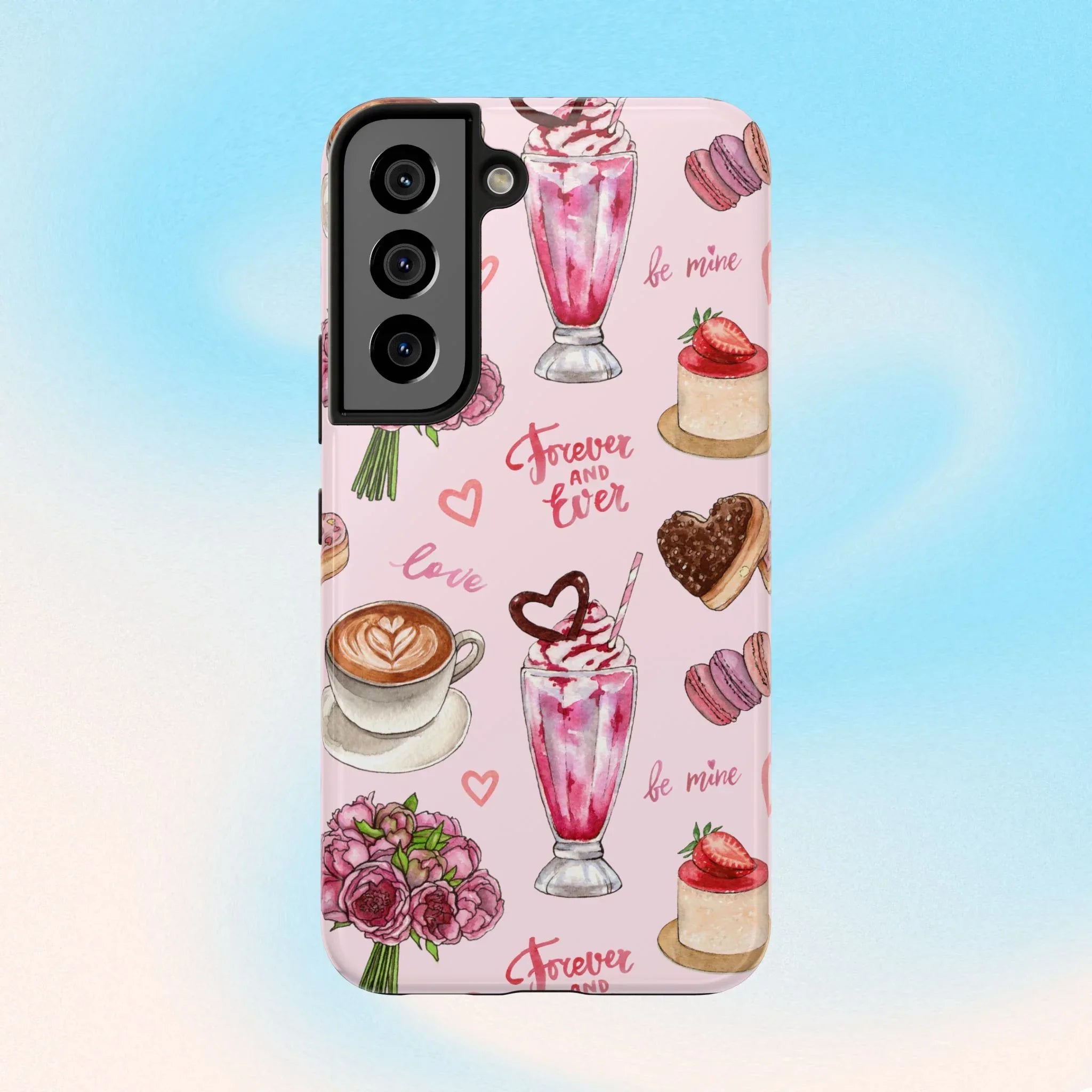 Be Mines Forever Phone Case (Apple & Android) - Pink Sweetheart
