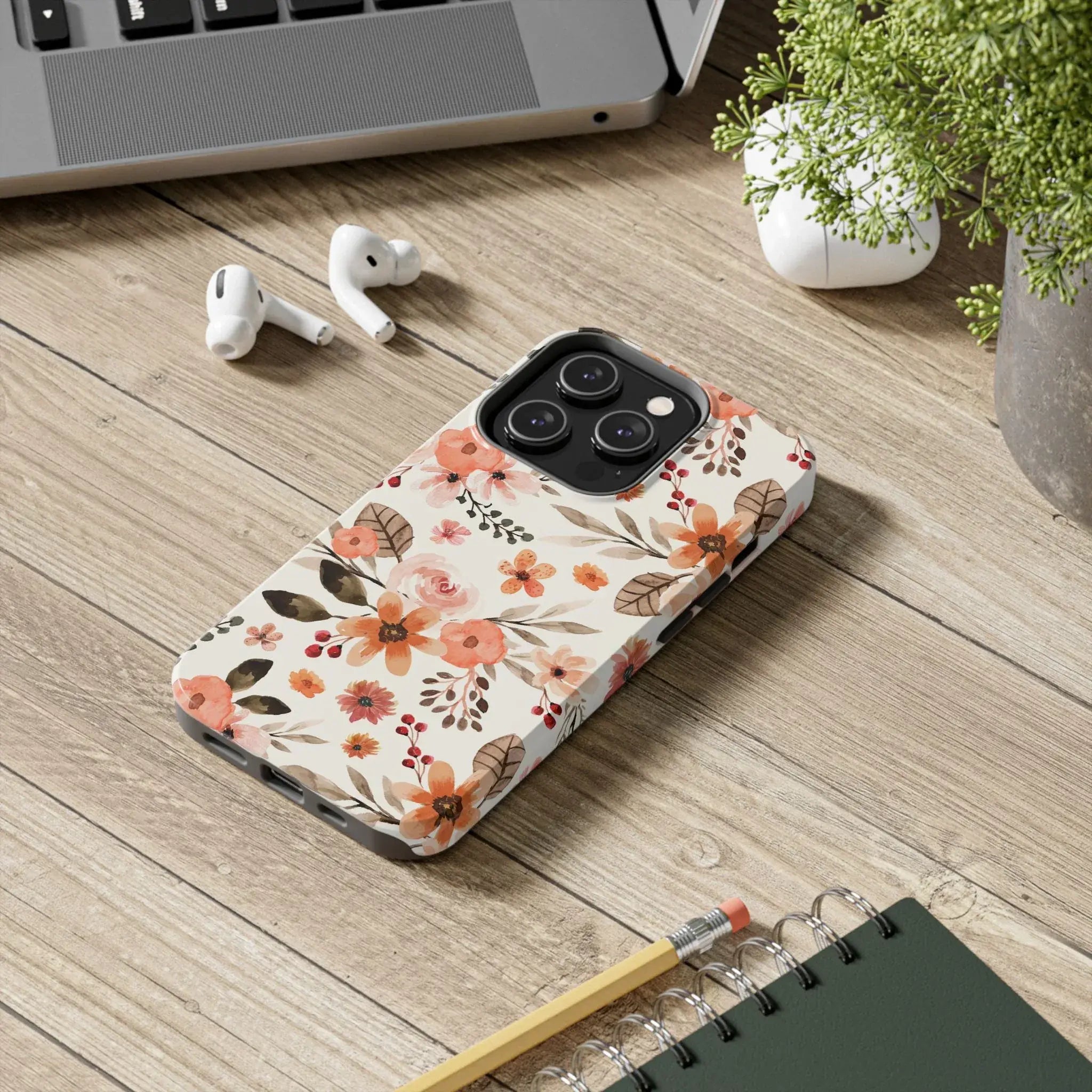 Timeless Vintage Florals Phone Case (Apple & Android) - Pink Sweetheart