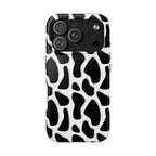 Spotted Animal Print Phone Case (Apple & Android) - Pink Sweetheart