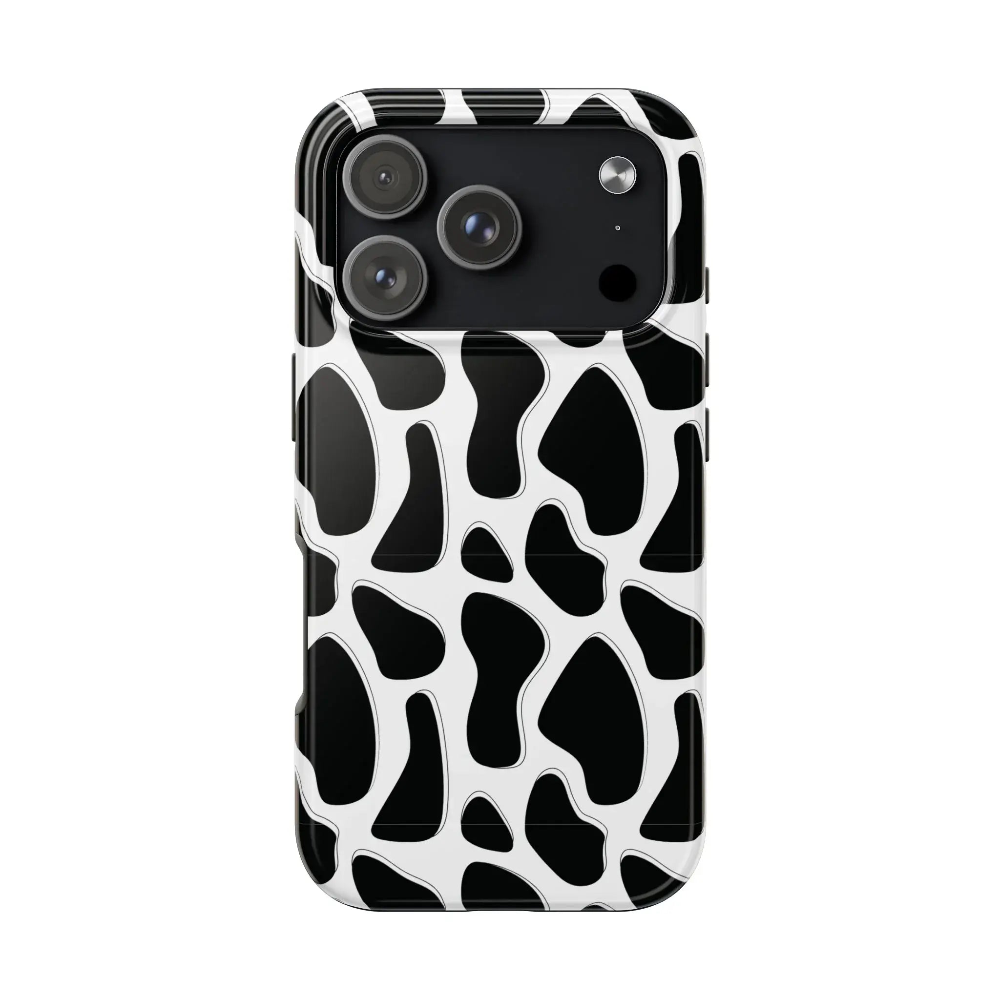 Spotted Animal Print Phone Case (Apple & Android) - Pink Sweetheart