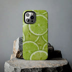 Green Citrus Lime Phone Case (Apple & Android) - Pink Sweetheart