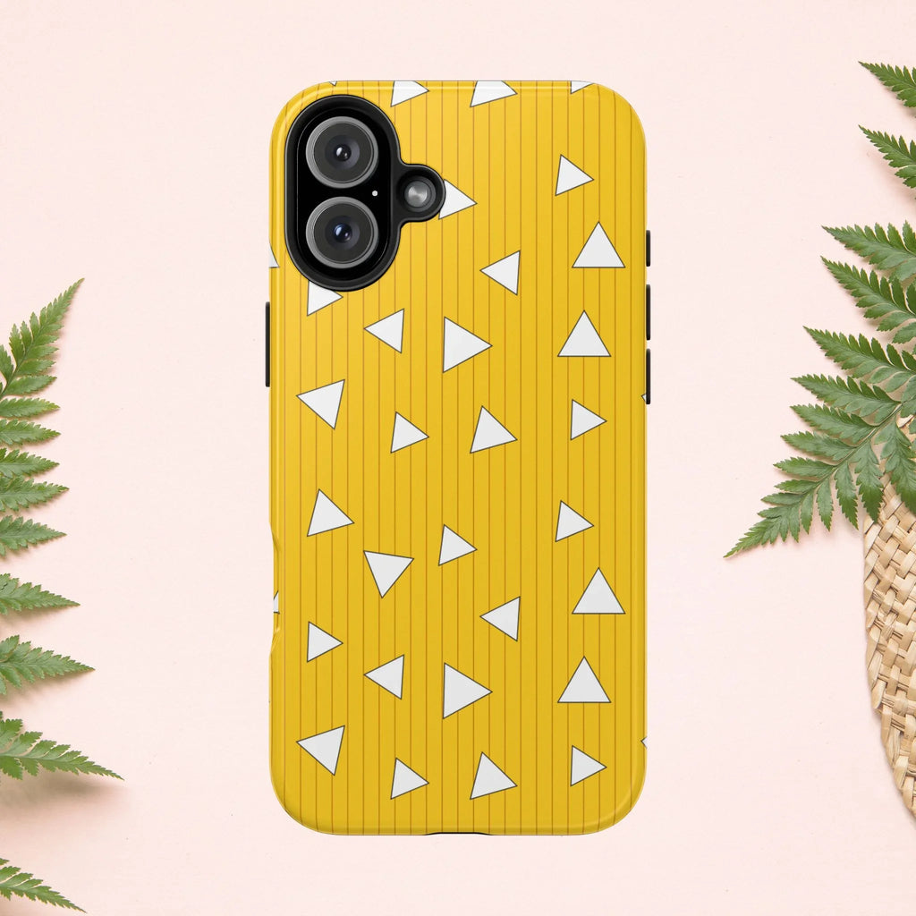 Triangle Thunder Kimono Tough Phone Case (Apple & Android) - Pink Sweetheart