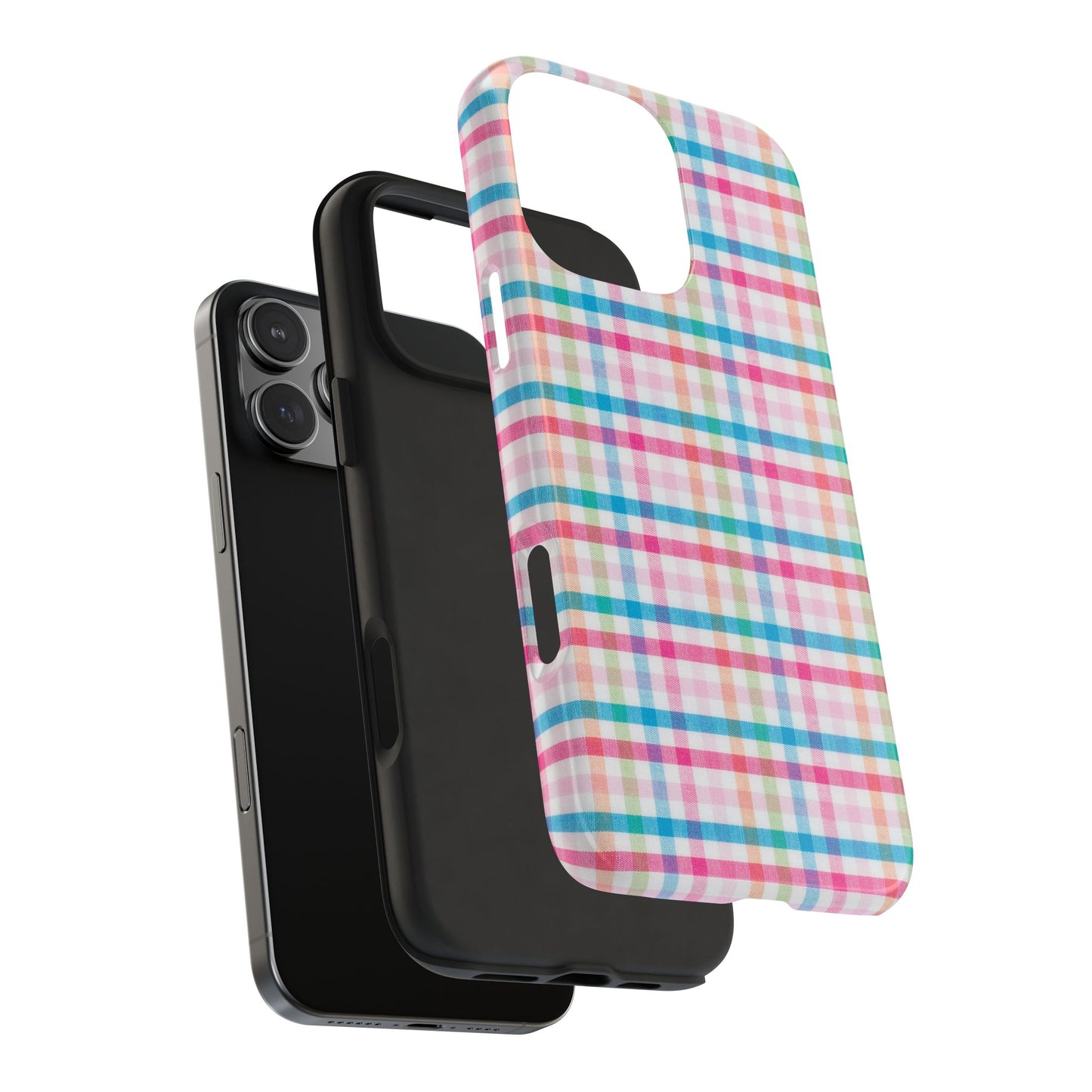 Checked Pattern Phone Case