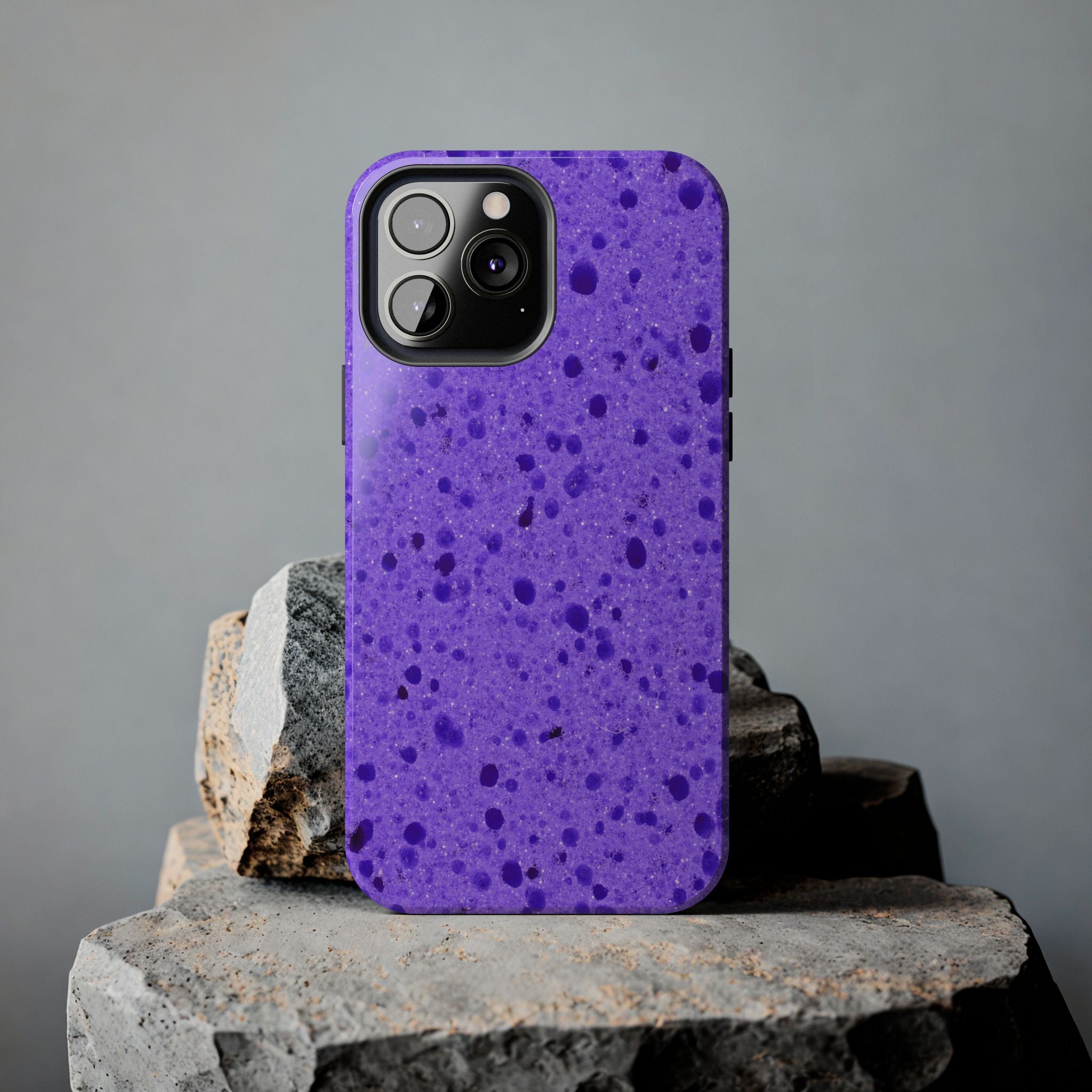 Purple Sponge Phone Case (Apple & Android)